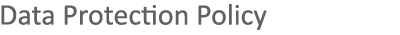 Data Protection Policy